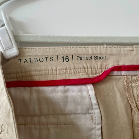 Talbots Perfect Short-Twine,‎ Size 16 - Picture 3 of 4